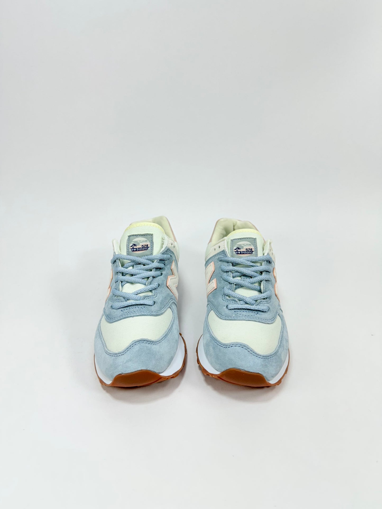 New Balance 574 Azul Rosa