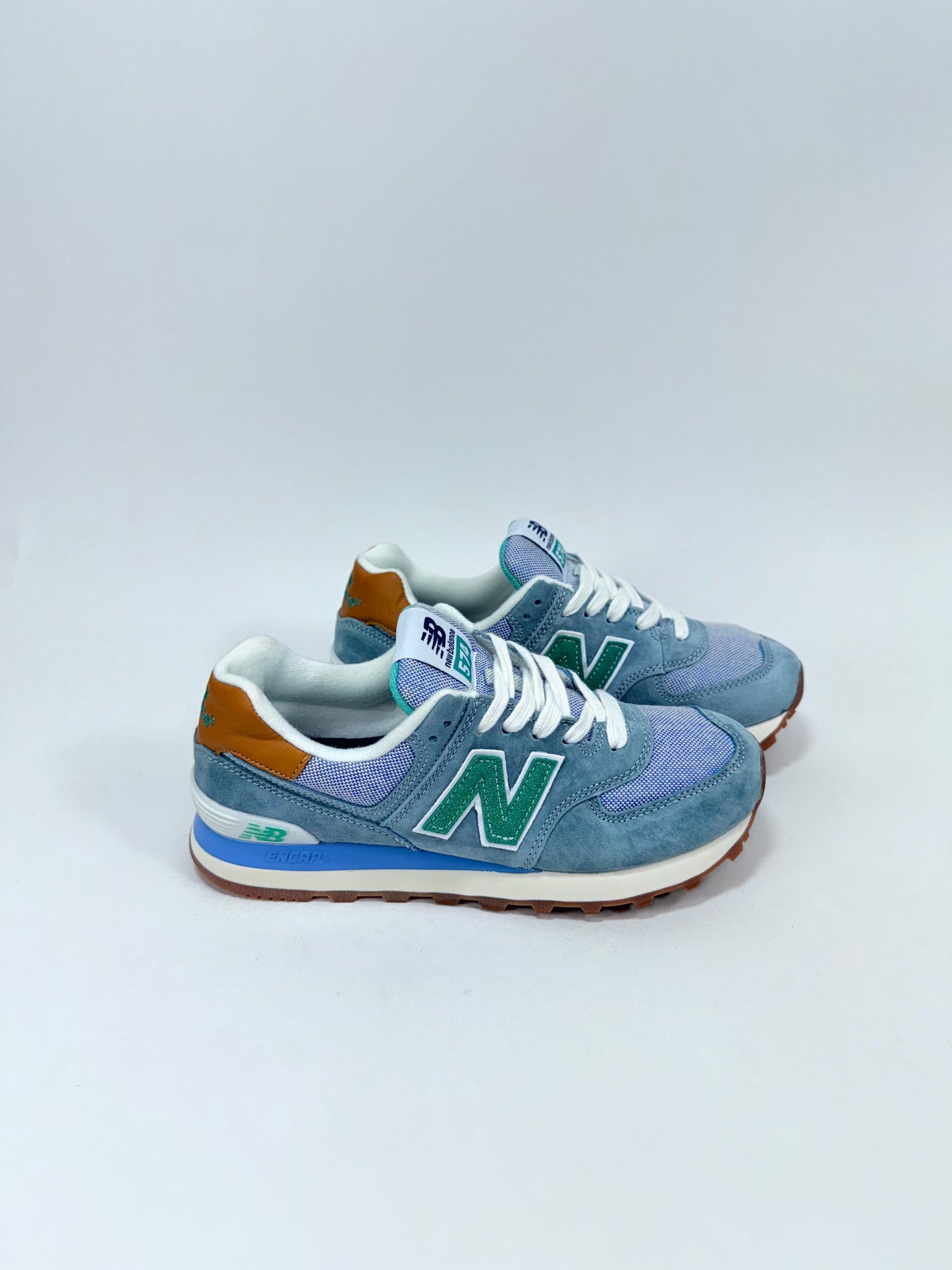 New Balance 574 Azul Verde