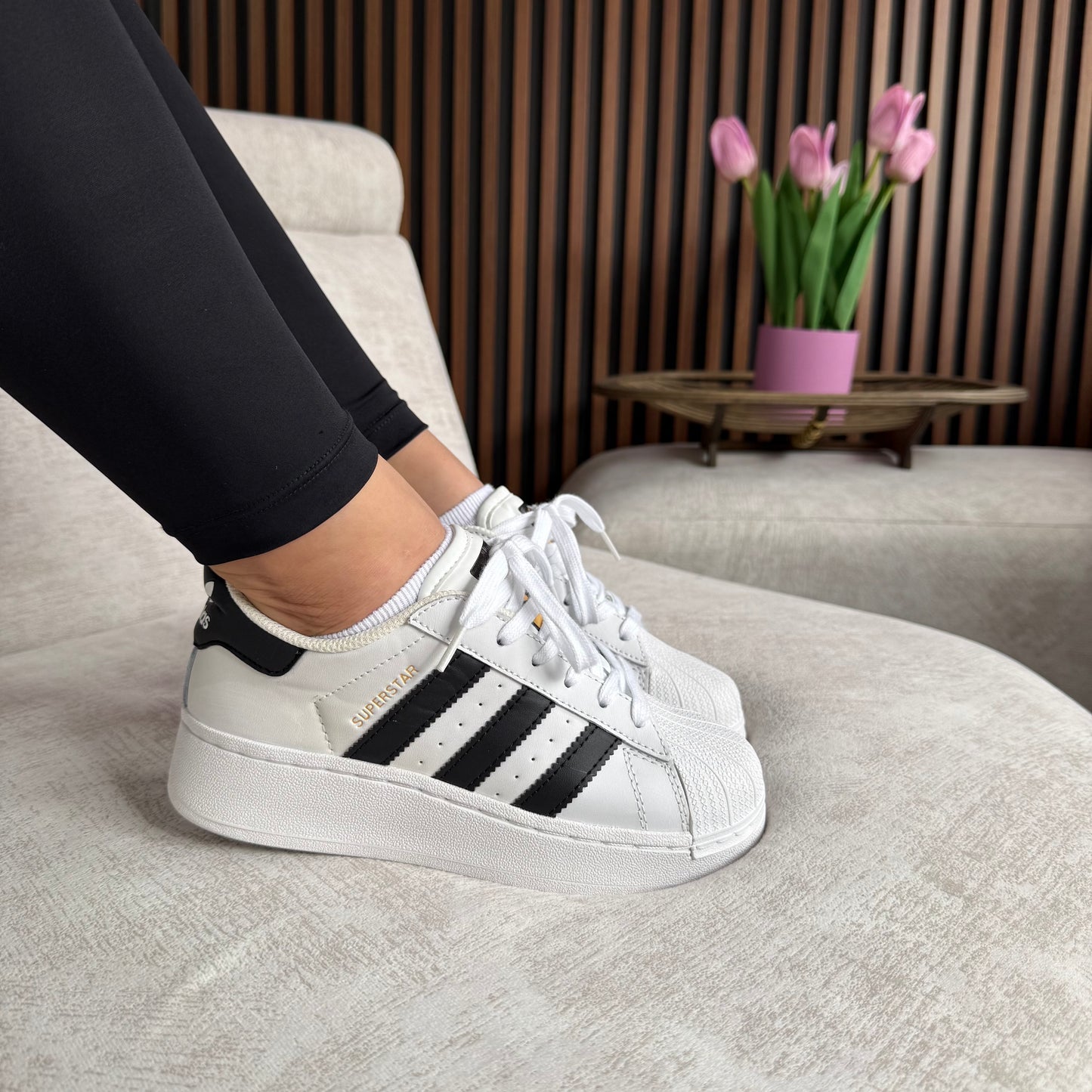 ADIDAS SUPER STAR PLATAFORMA