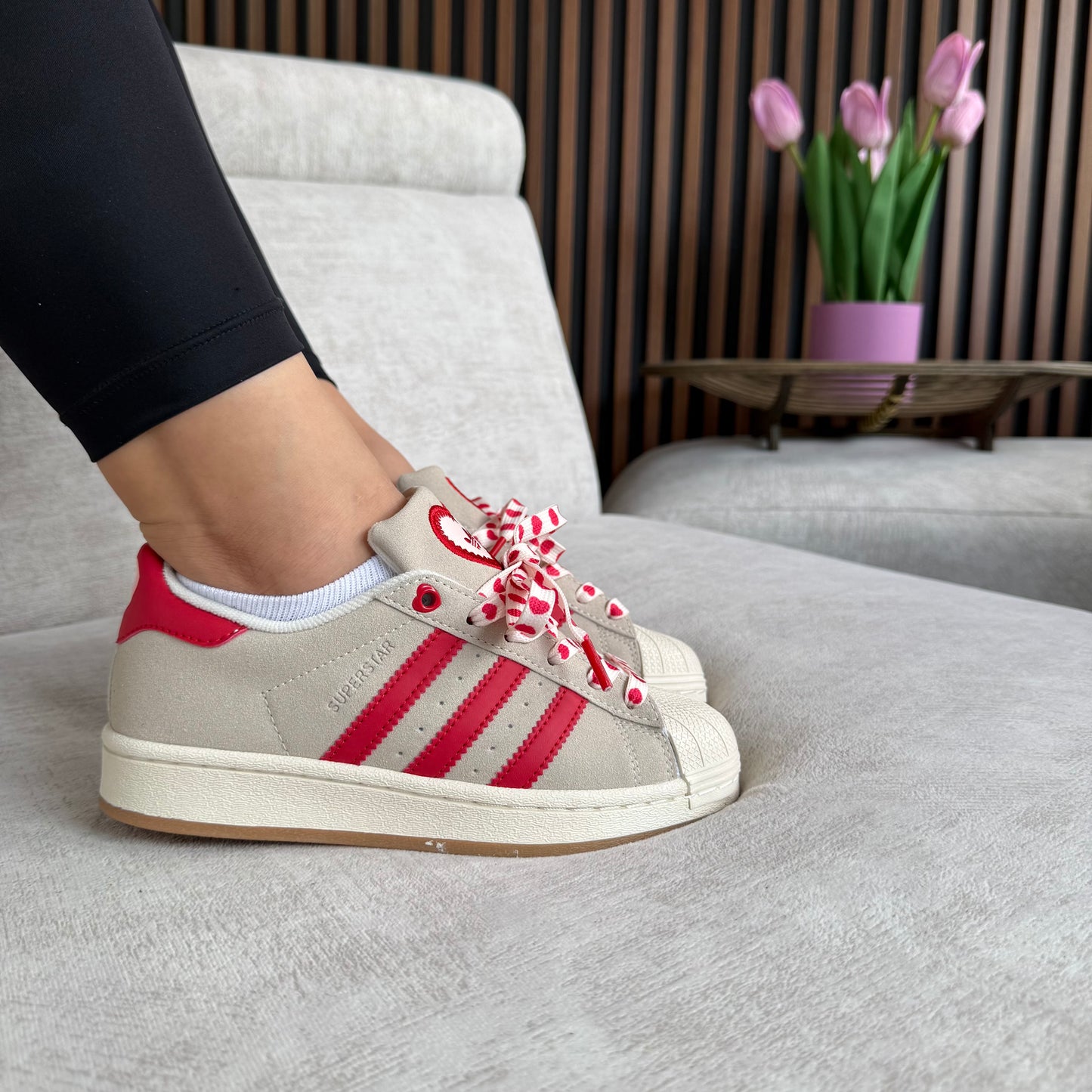 ADIDAS SUPER STAR x LOVE