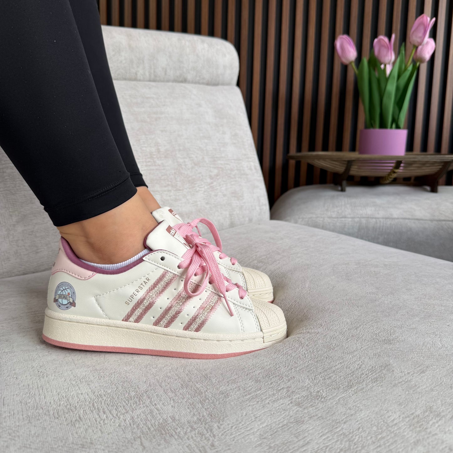 ADIDAS SUPER STAR x PINK
