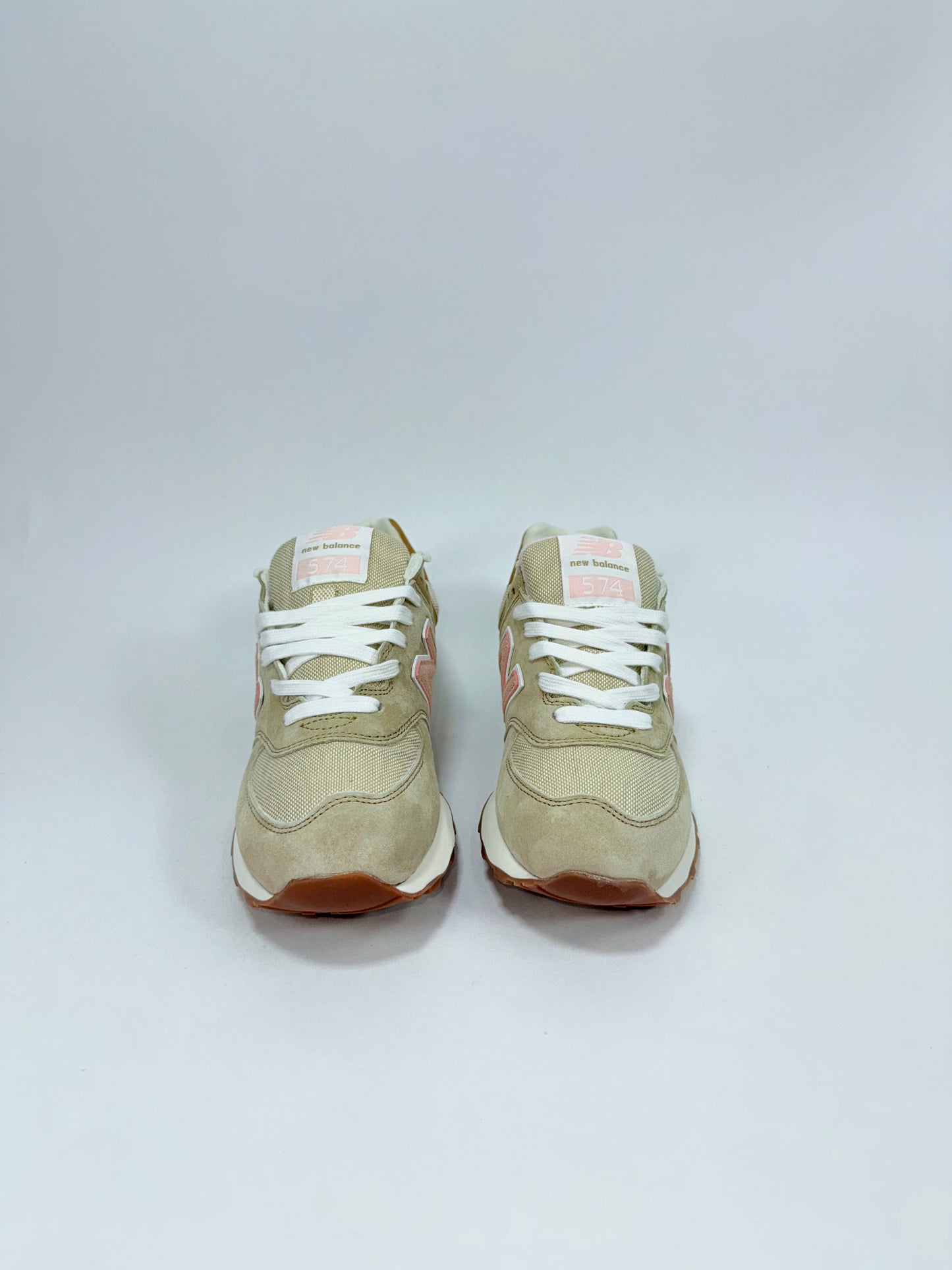 New Balance 574 Beige Rosa
