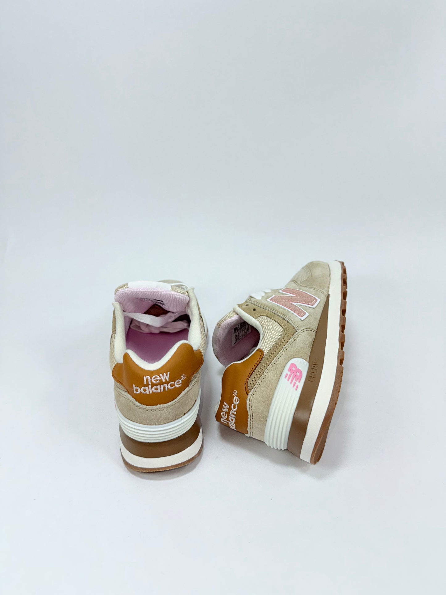 New Balance 574 Beige Rosa