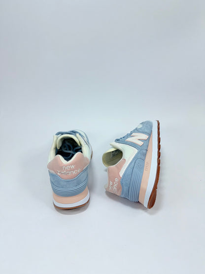 New Balance 574 Azul Rosa