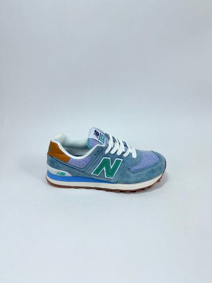 New Balance 574 Azul Verde