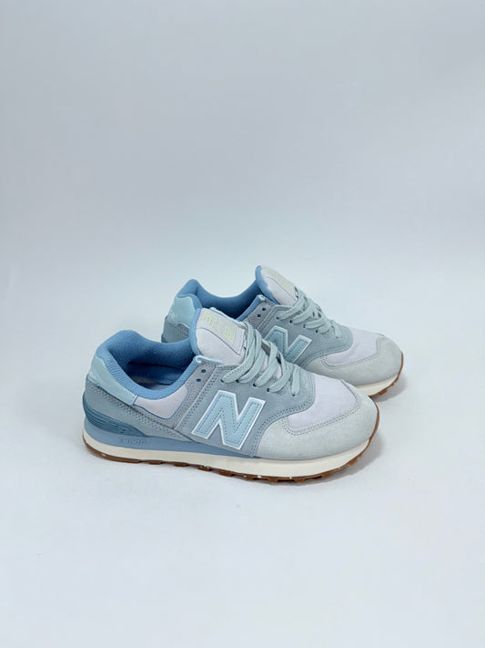 New Balance 574 Gris Azul Cielo