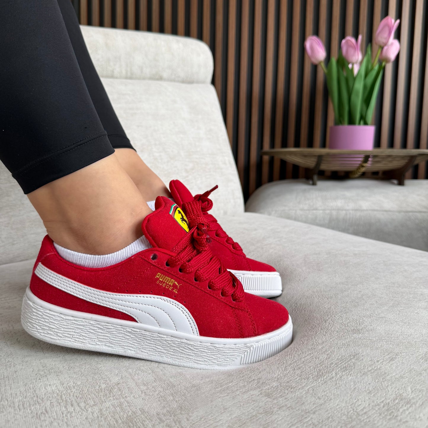 PUMA SUEDE XL x FERRARI
